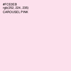 #FCE0EB - Carousel Pink Color Image
